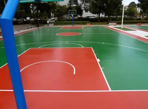 天门球场地面翻新,裂缝修重要性